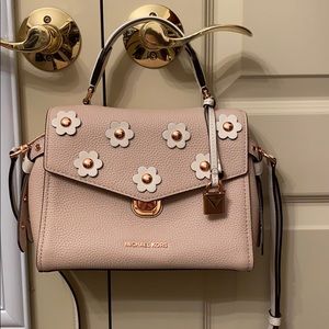 Michael Kors Bristol flower satchel